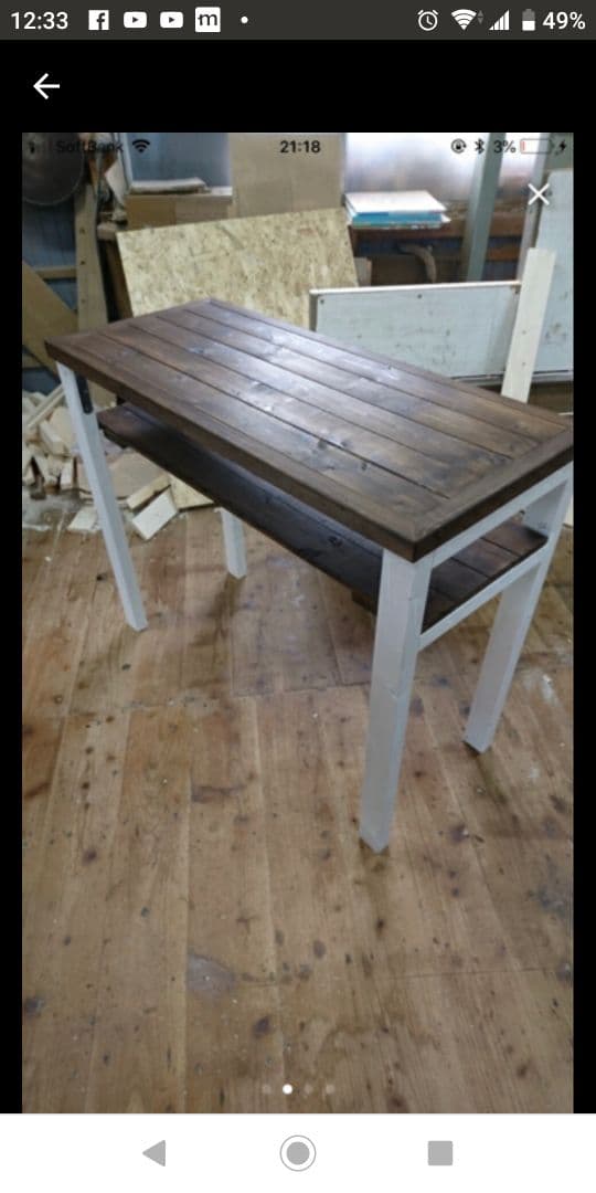 ネイルテーブル diy カウンター
