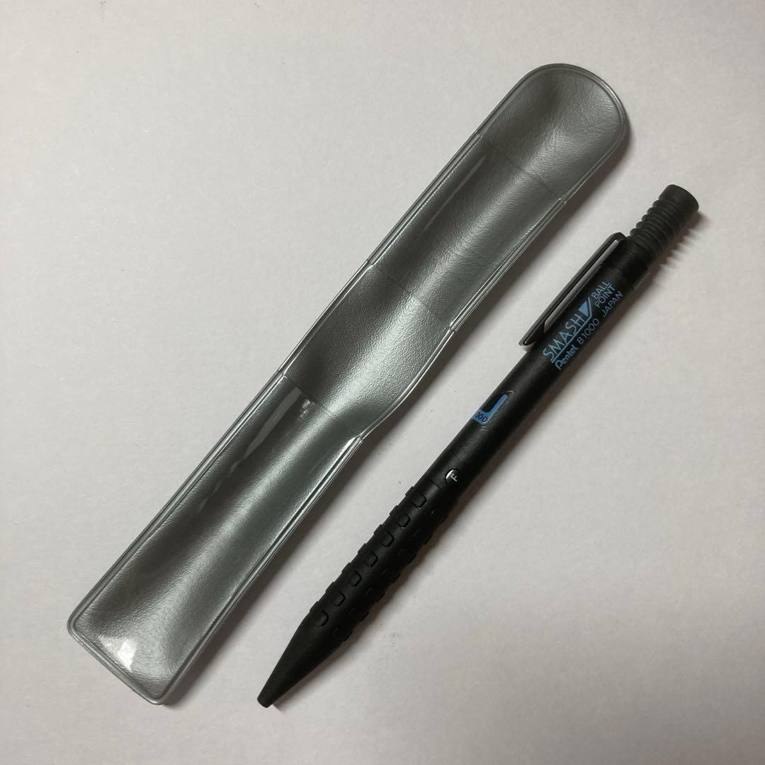 Pentel スマッシュ　ボールペン　シール付き　シース入り