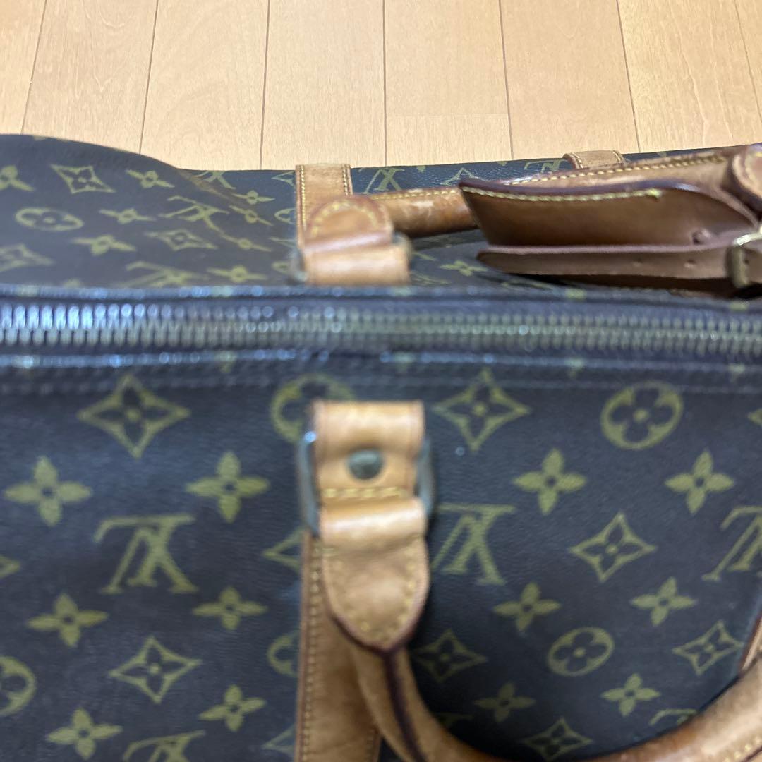 ルイヴィトン ボストンバッグ モノグラム キーポルバンドリエールブラウン