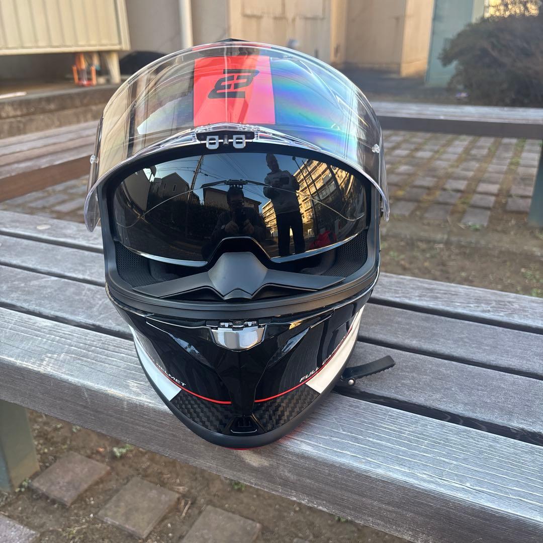 BOGOTTO カーボンフルフェイスヘルメット　週末セール