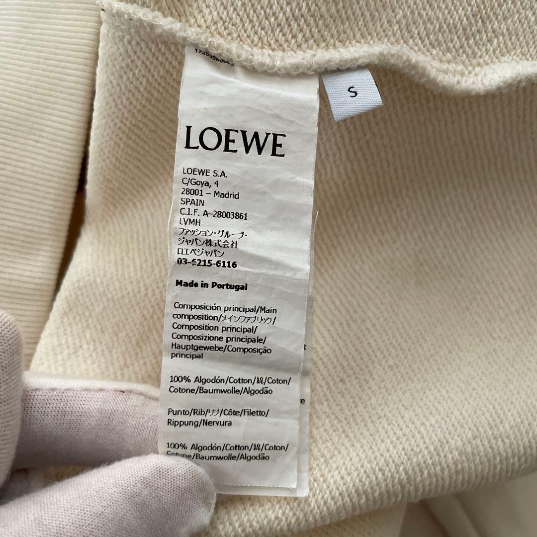 LOEWE フーディ S オフ白