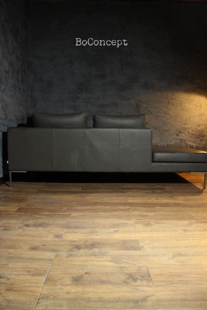 首都圏送無料〜デンマーク ISTRA 約70万 本革 フェザー コーナーソファ