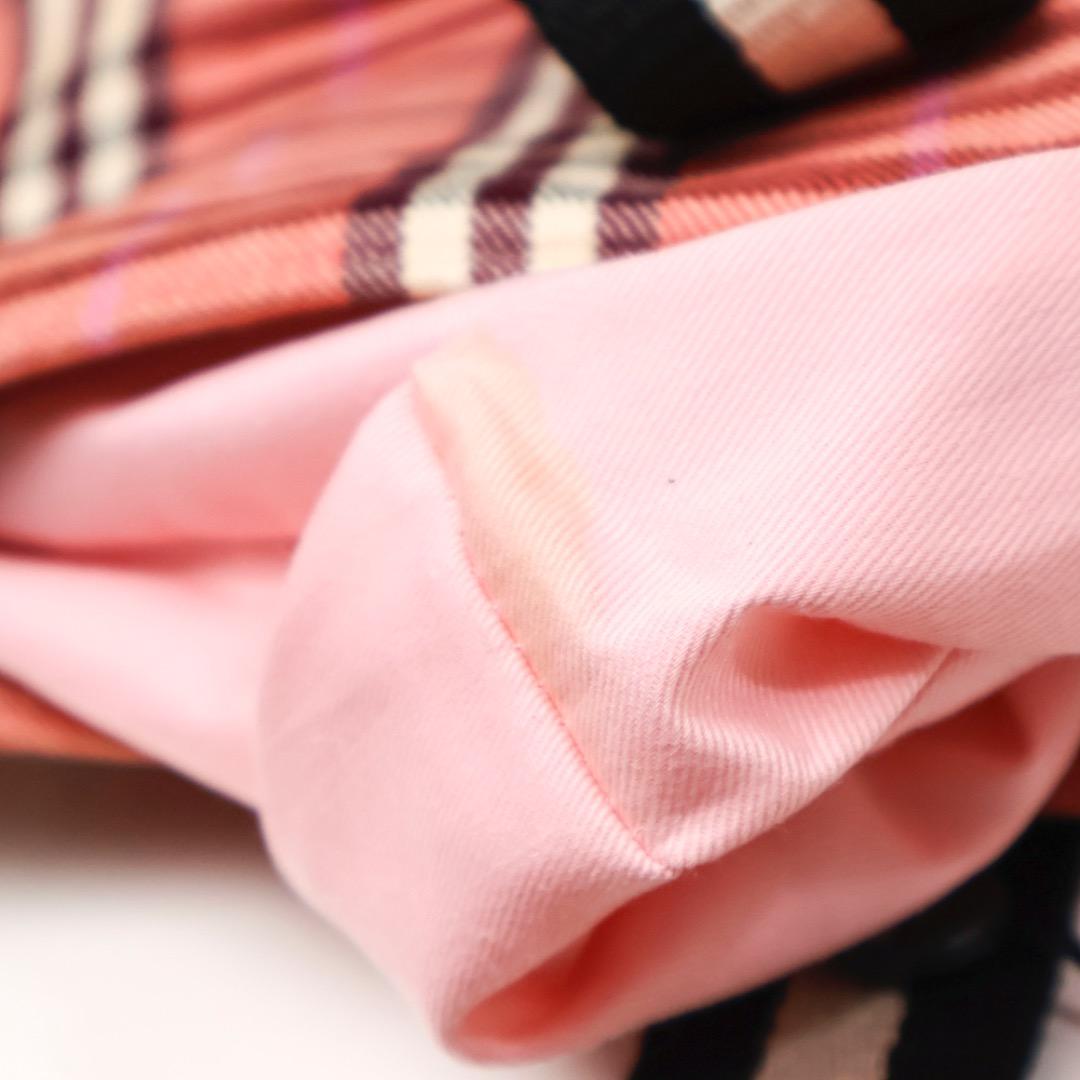 H5137-30◾️新品バーバリー　ノバチェックキャンバストートバッグ Y2K