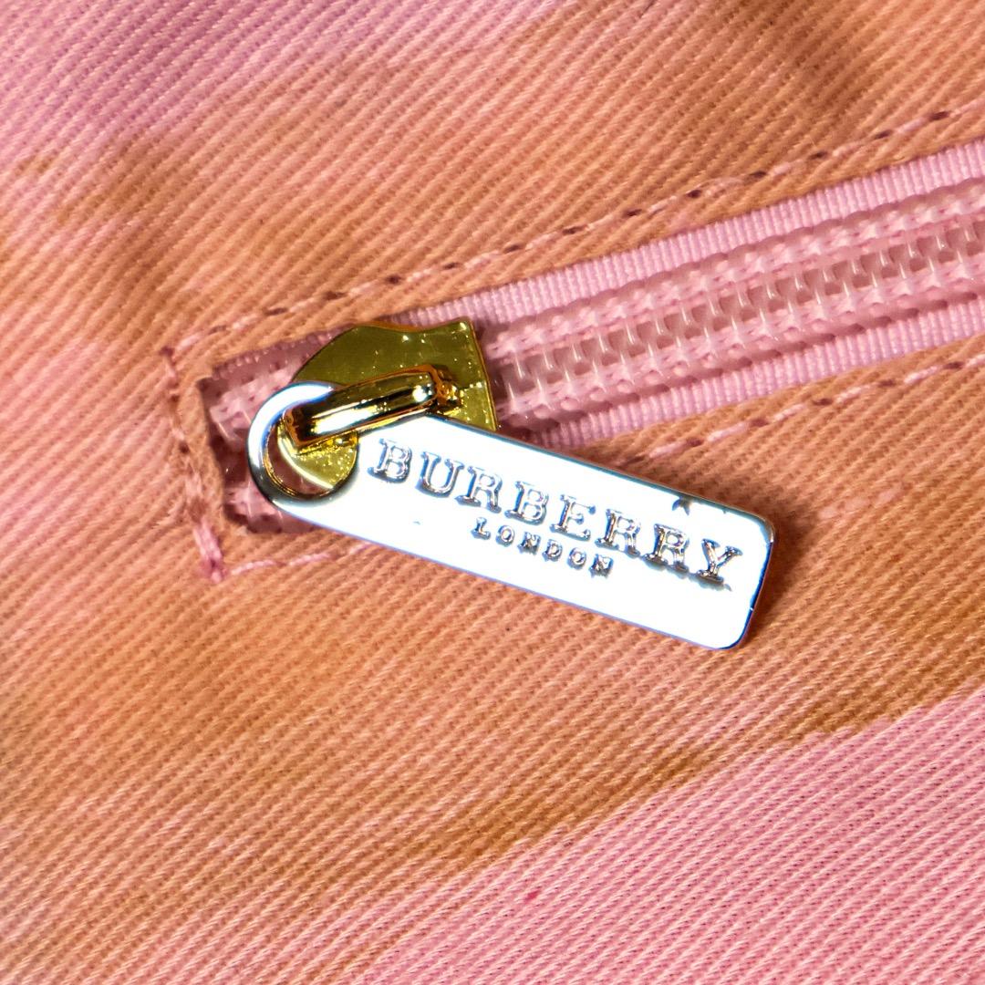 H5137-30◾️新品バーバリー　ノバチェックキャンバストートバッグ Y2K