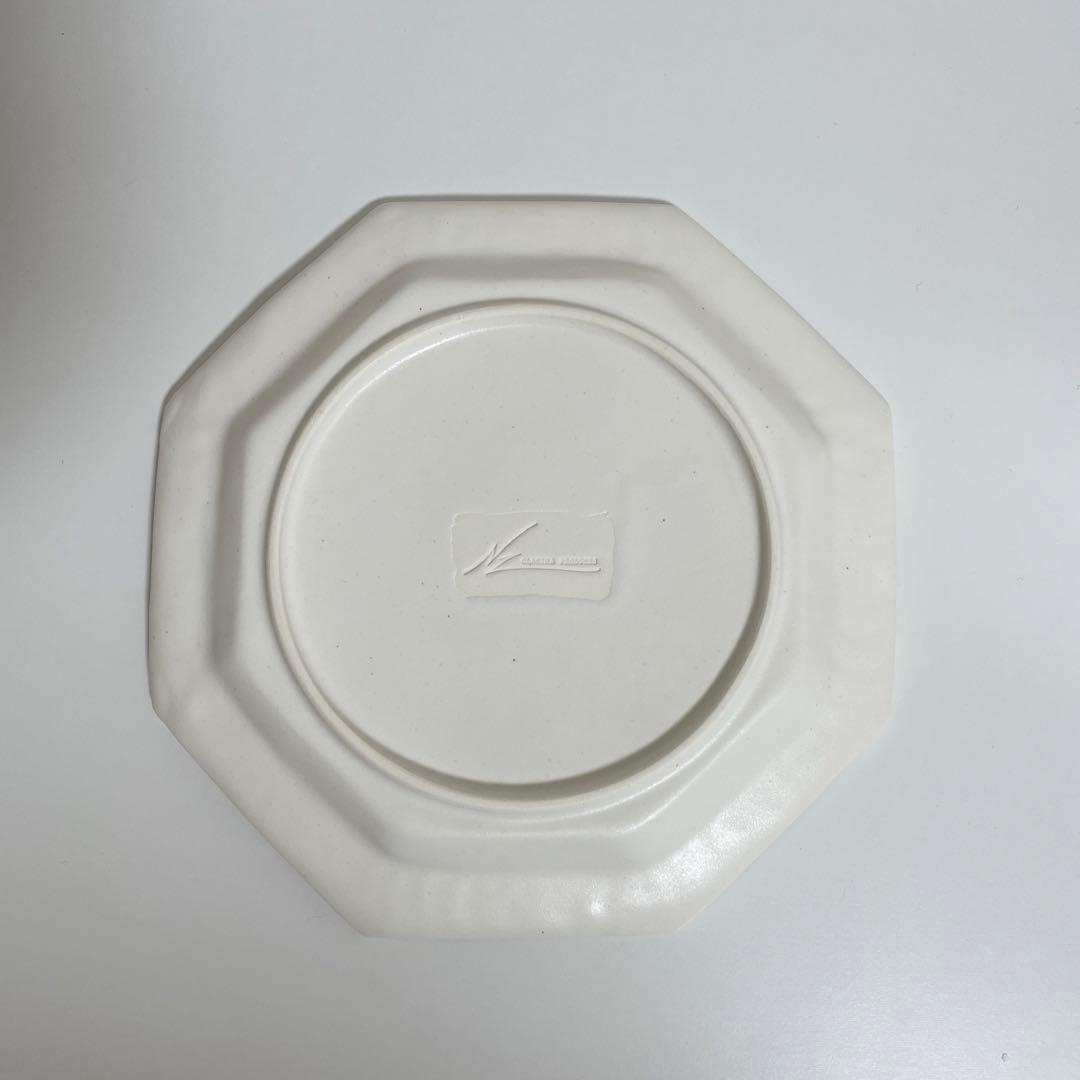 暮縞 八角皿 ゴブレット