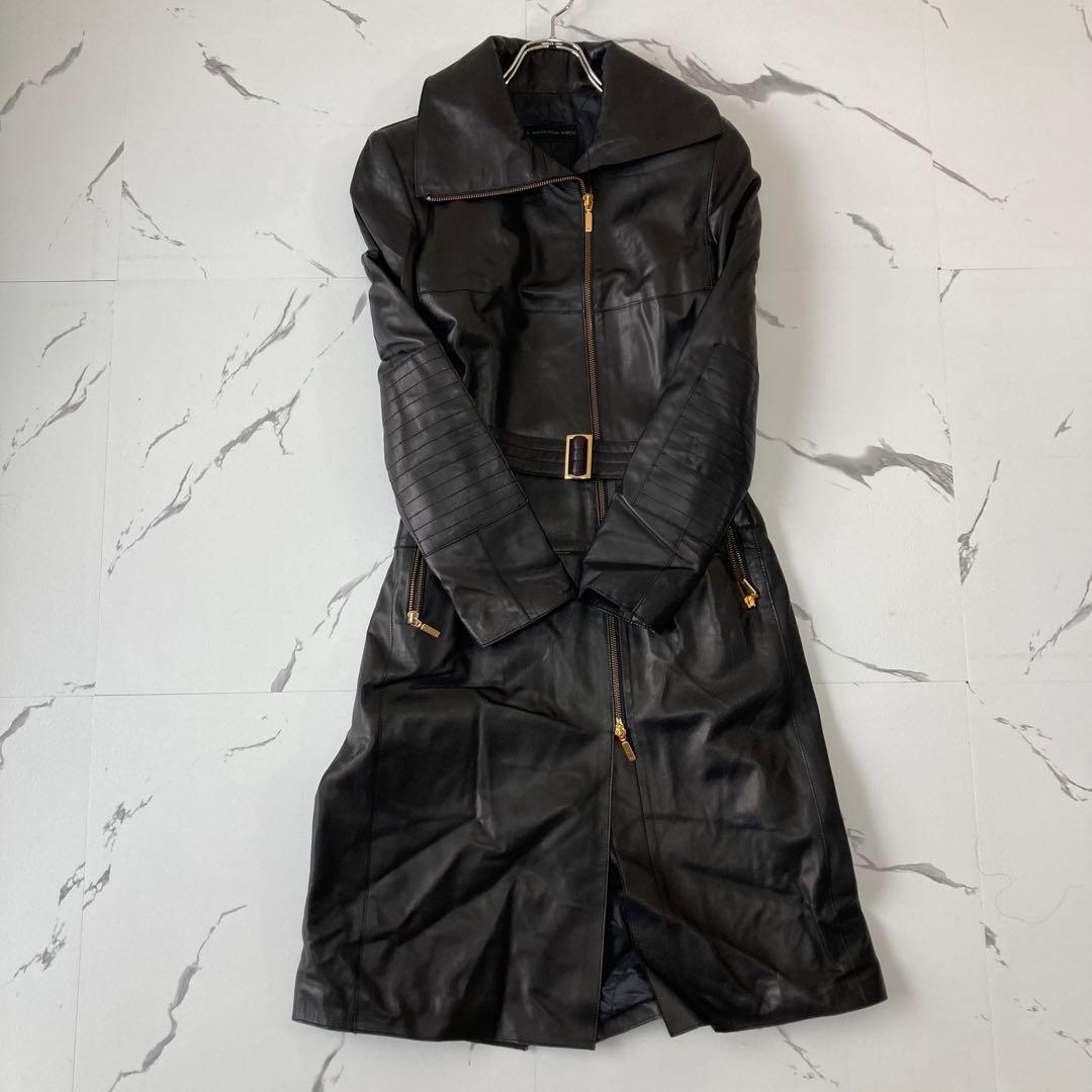 PURIFICACION GARCIA✨ベルテッド　ソフトレザー　ゴールド金具