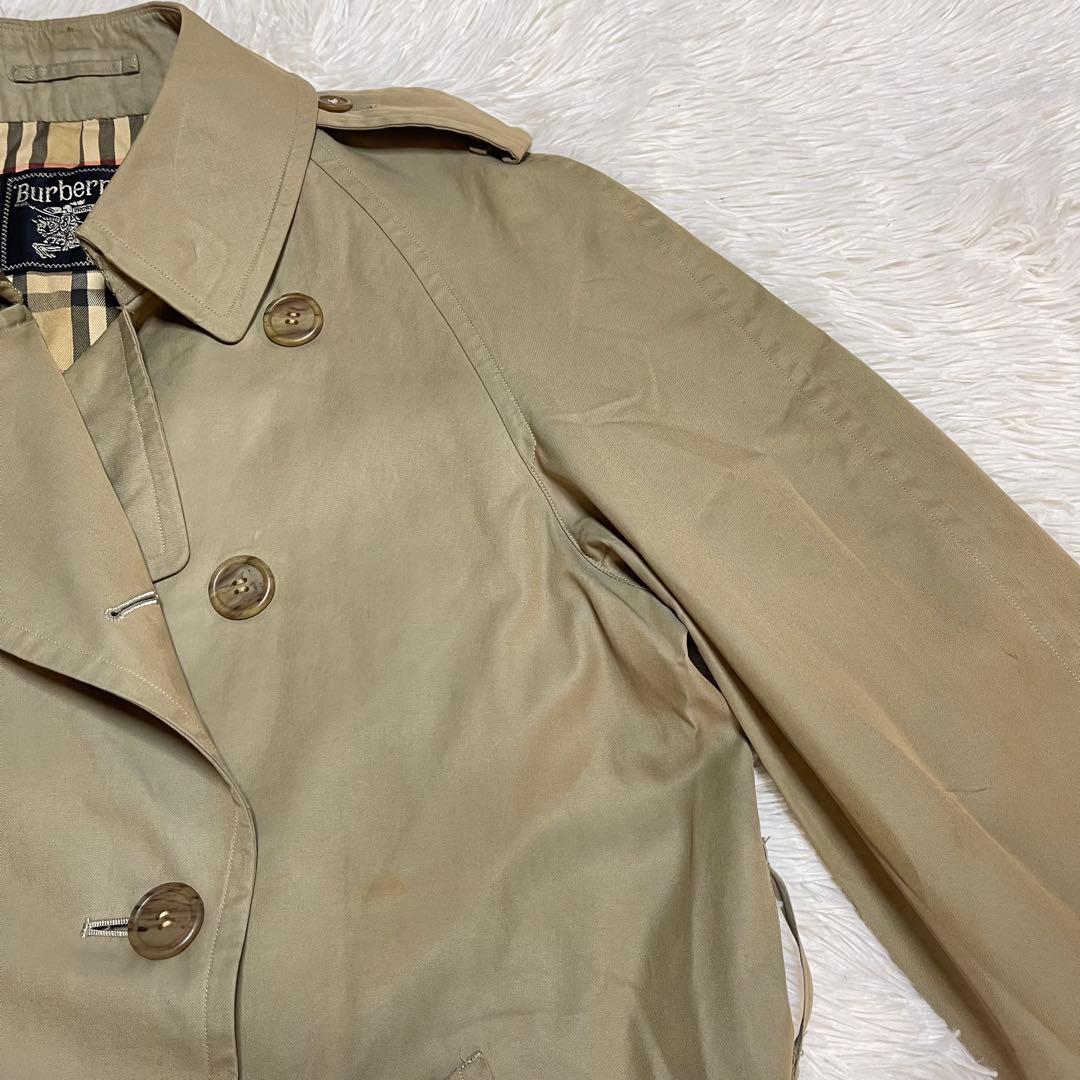 Burberry ヴィンテージ　トレンチコート メンズ ダブル ノバチェック