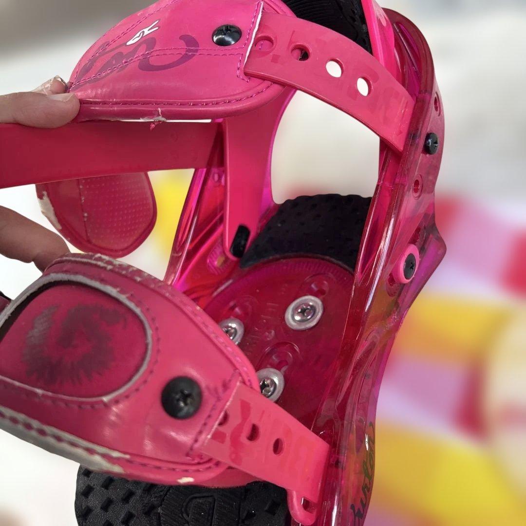 burton ピンク スノーボード　板　セット