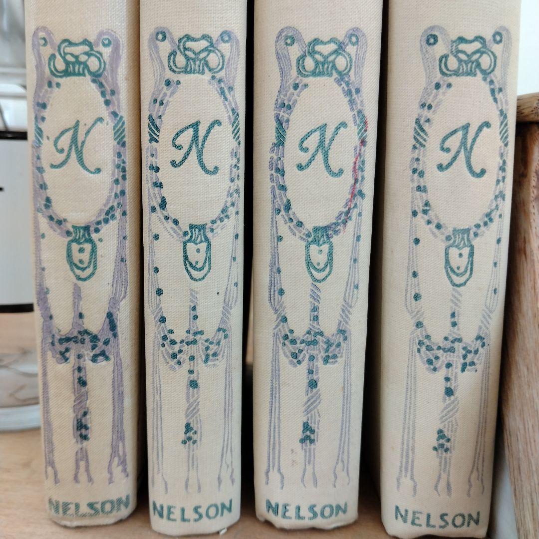 【D】フランスアンティークネルソン(NELSON)4冊本セット
