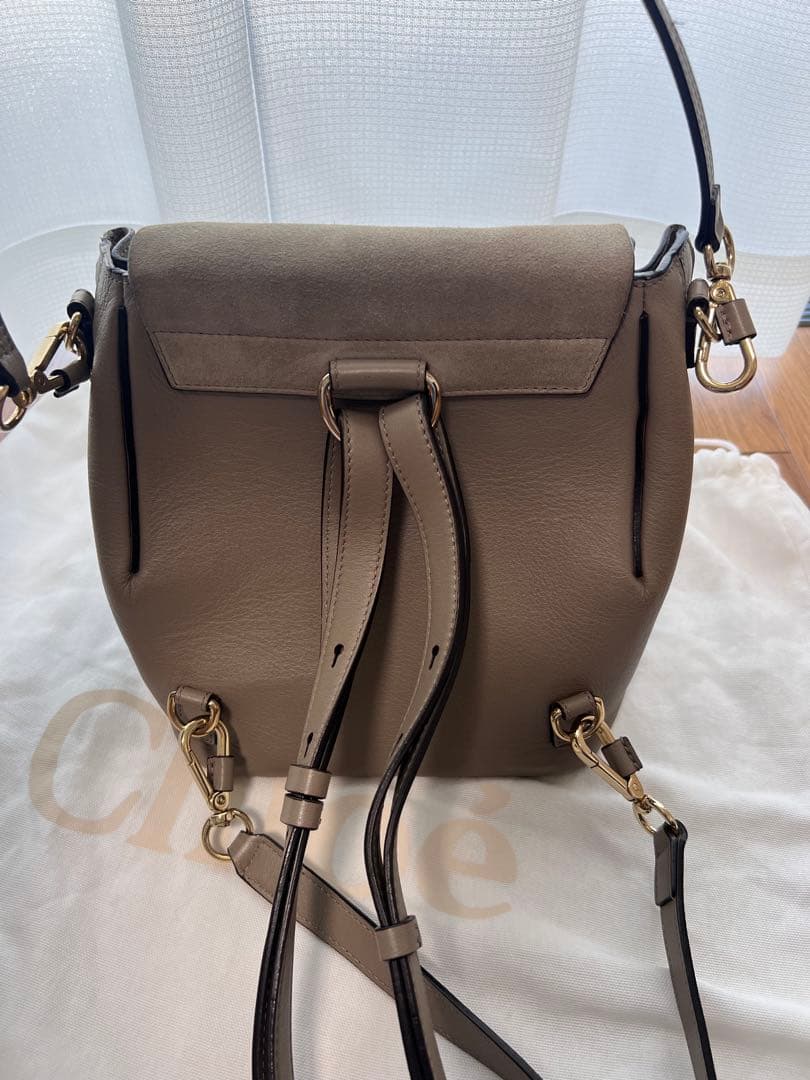 Chloé ベージュ リュック・バックパック 保証証付き