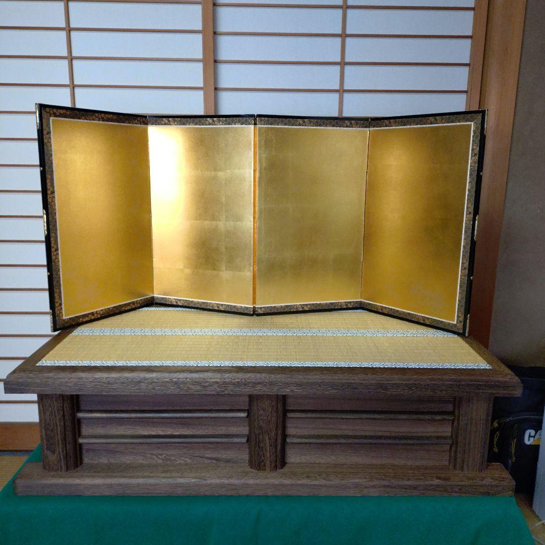 五月人形 焼桐　楼閣　40号