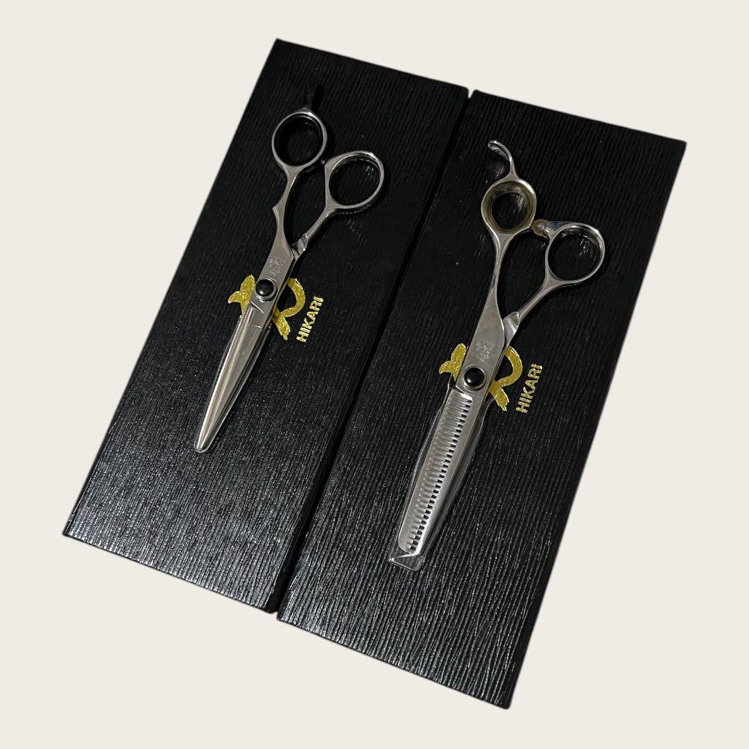 光シザー　E-5 6032 右利き用　美容師　理容師