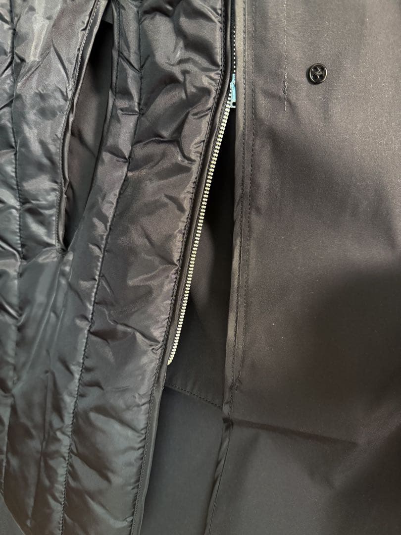 【美品】米軍デッドストック トレンチコート ブラック