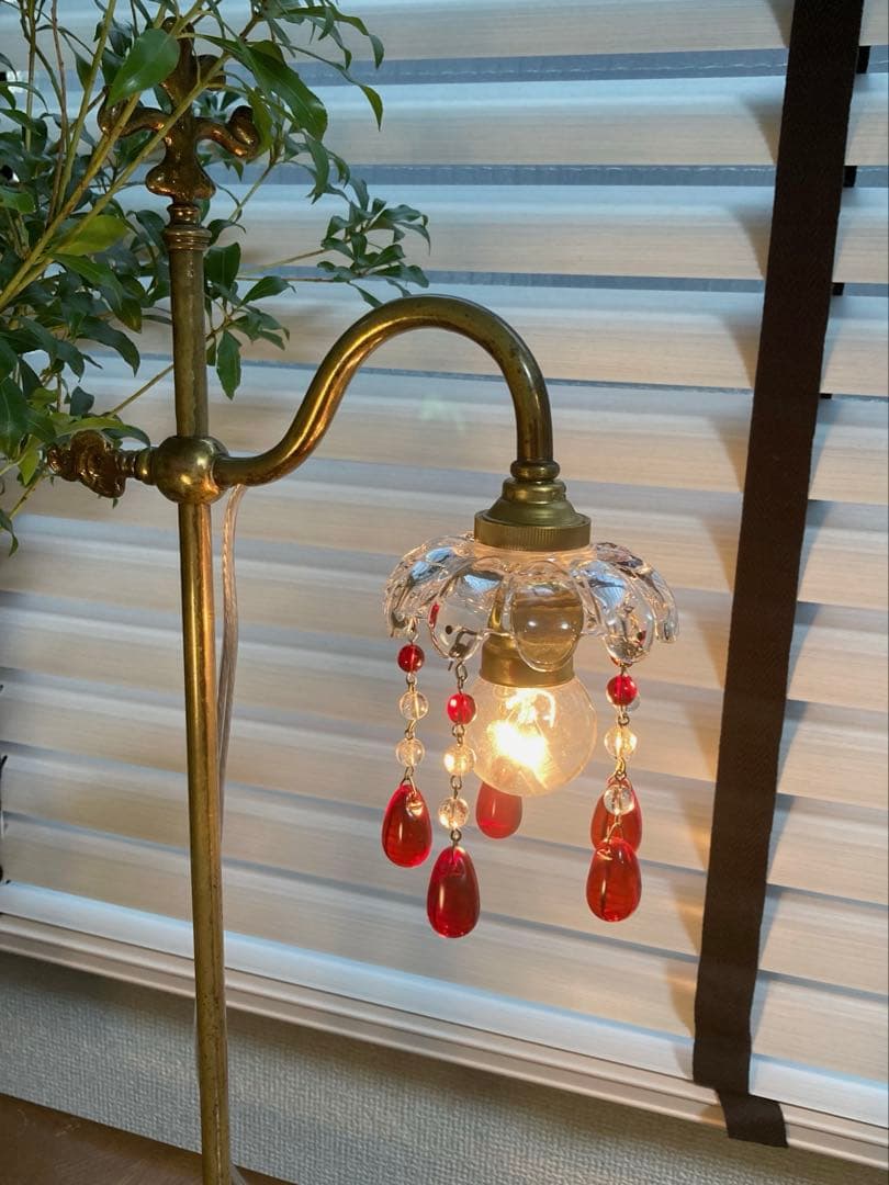 （キャサリンさま）バカラ　ミニシャンデリア　（刻印付）　フランスアンティーク