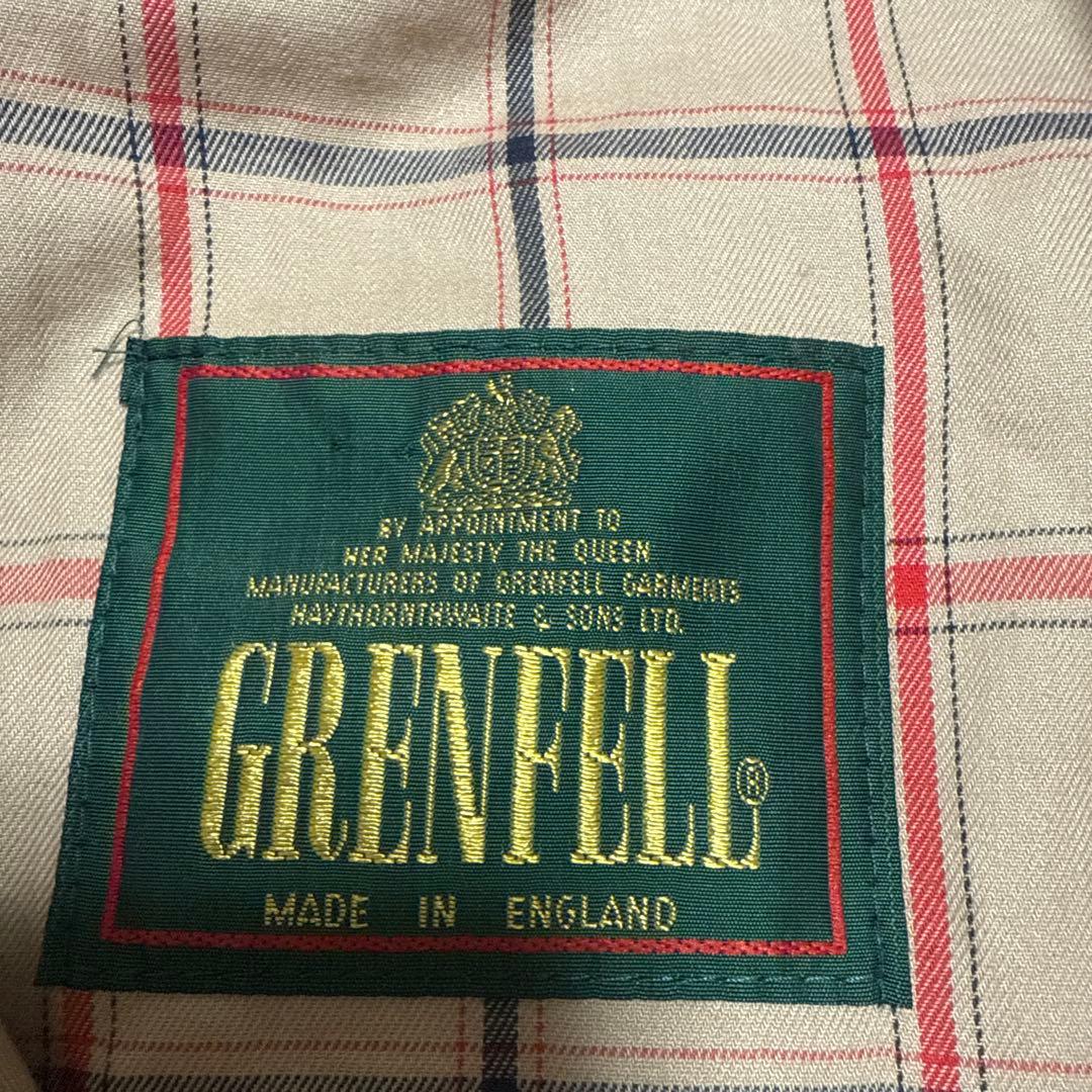 Grenfell ベージュ ステンカラーコート　グレンフェル 英国製
