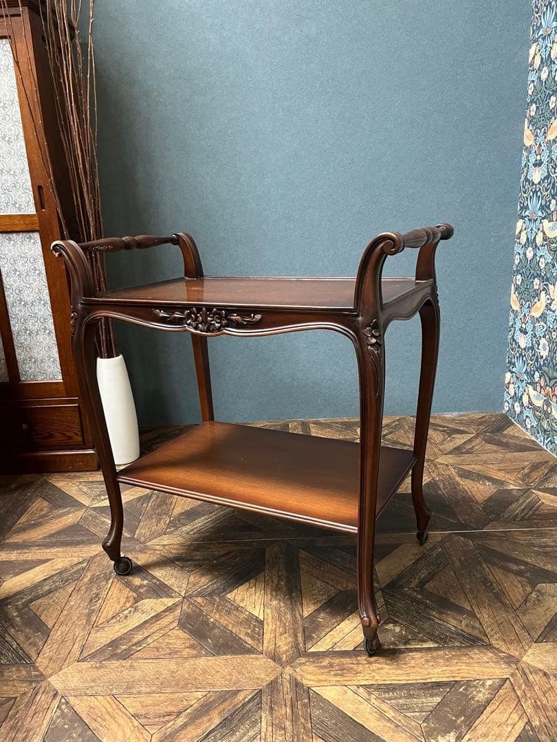 ドマーニ カリモク キッチンワゴン アンティーク インテリア ビンテージ