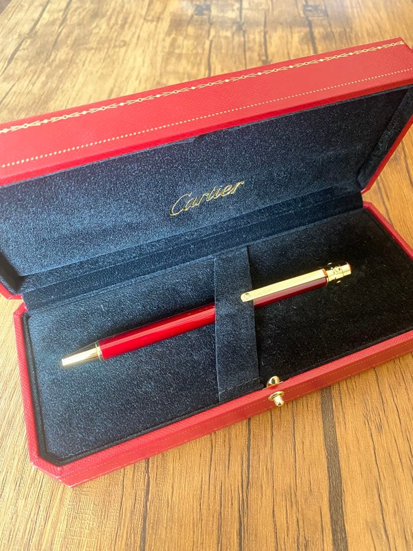 Cartier 赤 ボールペン 本体