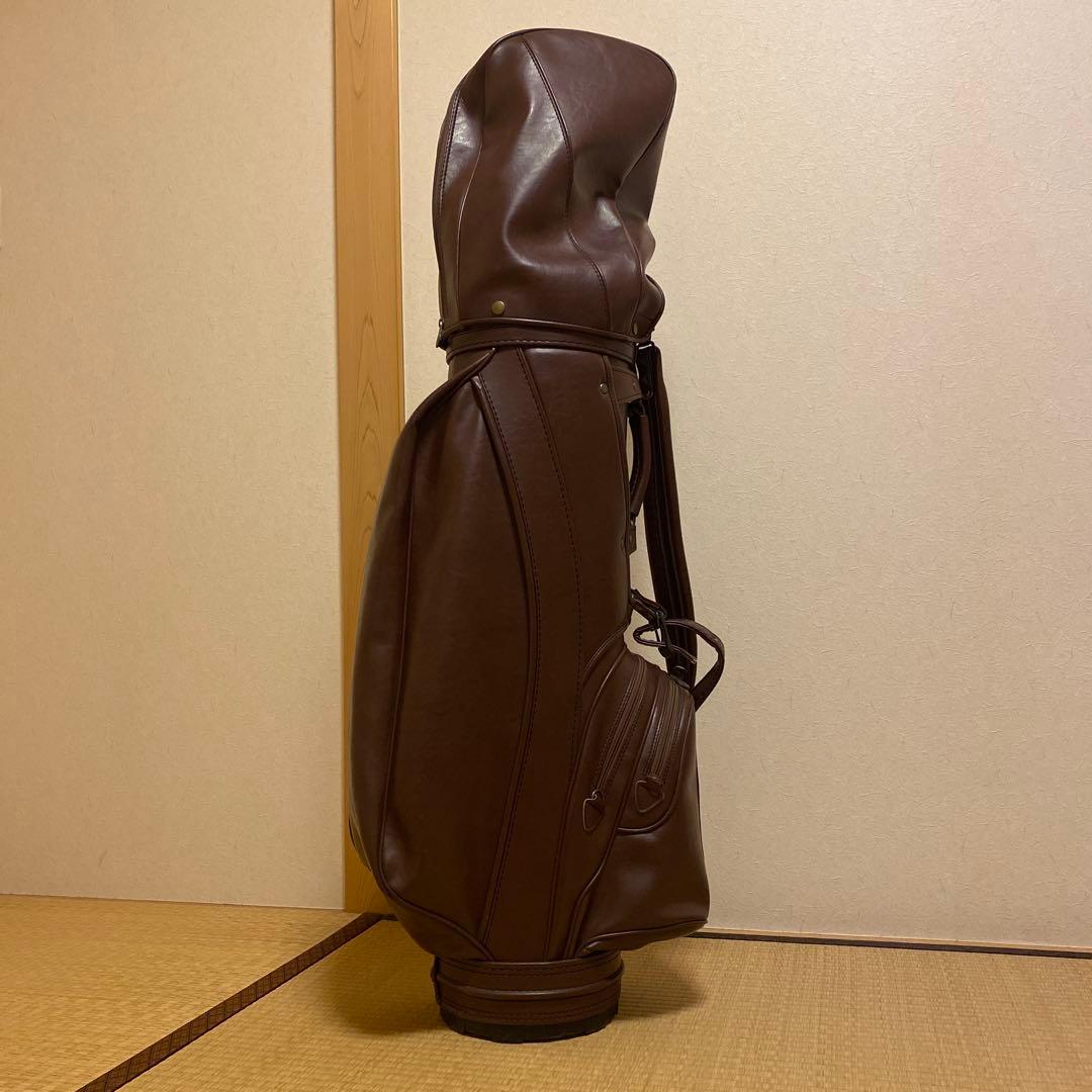 【美品】ミズノ最高級ブランド グランドモナーク キャディバッグ&ロゴ入り傘