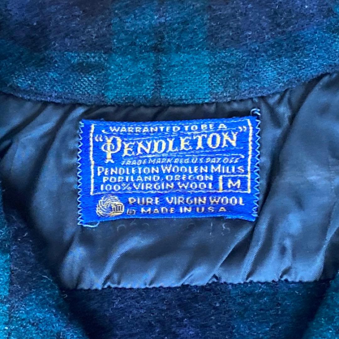 70s Pendleton ペンドルトン ブラックウォッチ ボードシャツ USA