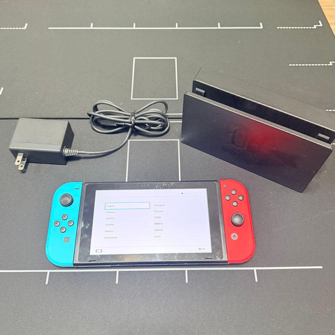 最終値下NintendoSwitch本体赤/青 充電器