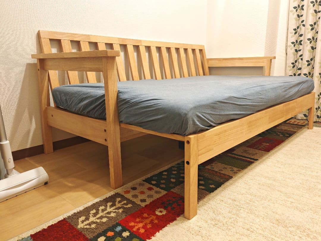 ソファベッド グレー 美品