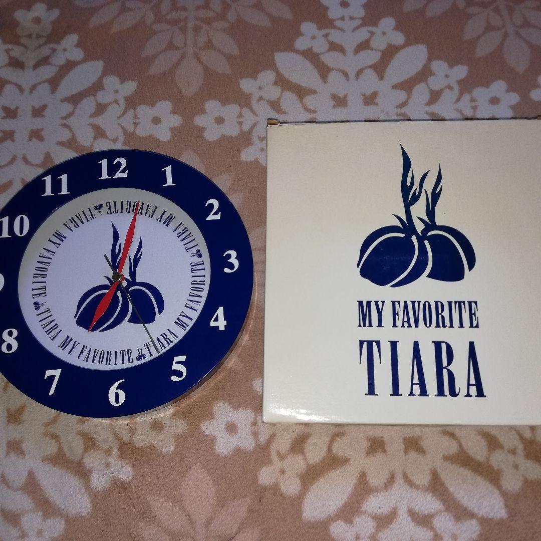 激レア！！TIARA 掛け時計 ロゴ入り 新品