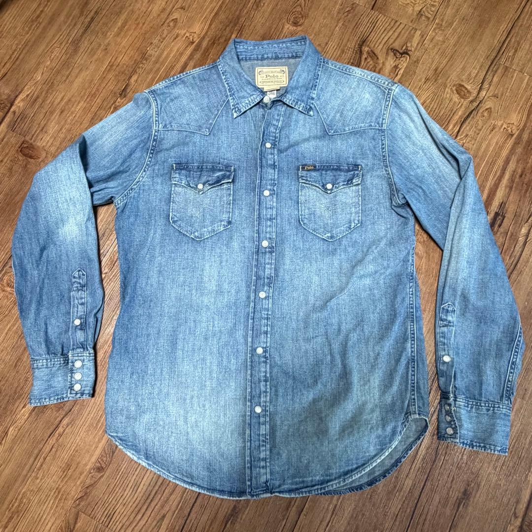 POLO RALPH LAUREN アイコンデニムウエスタンシャツ