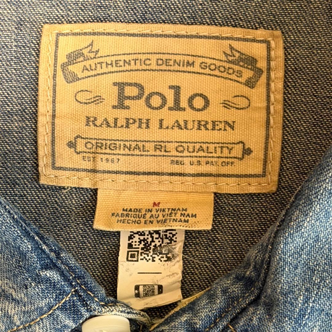 POLO RALPH LAUREN アイコンデニムウエスタンシャツ