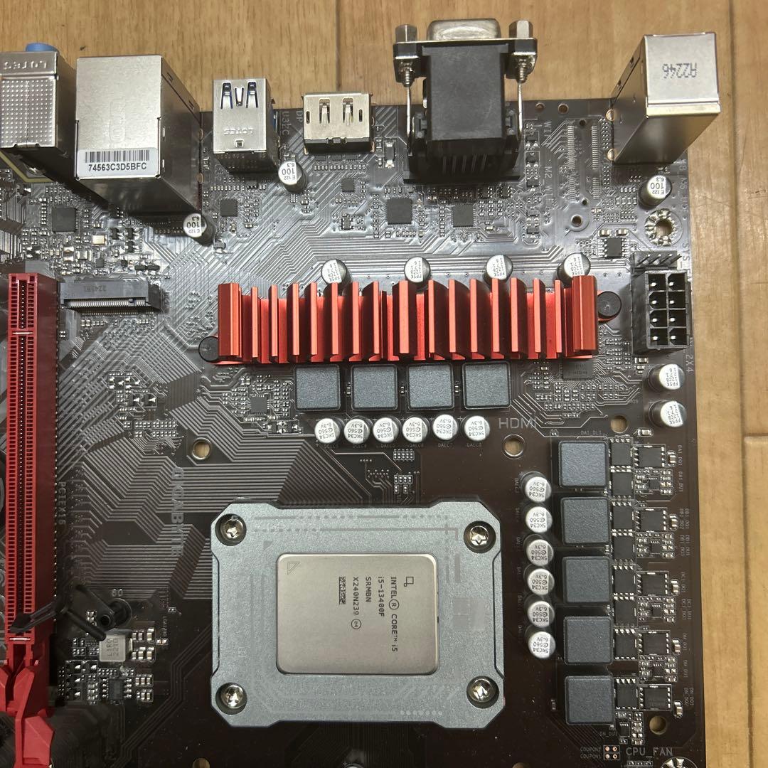 ⚫️GIGABYTE B760m intel12 core i5[ジャンク]