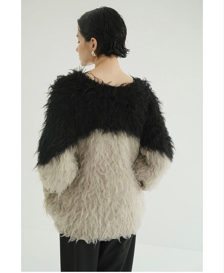 CLANE シャギー　ニット カーディガン 新品 １　正規品　クラネ