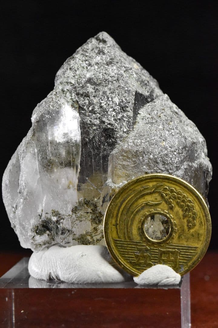 パキスタン産ノーザンエリア産 クローライトファントム入りグインデル？