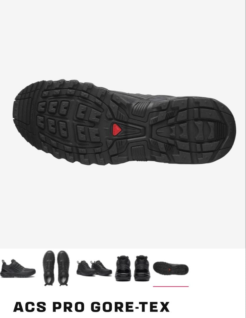 Salomon ACS PRO GORE-TEX ブラック