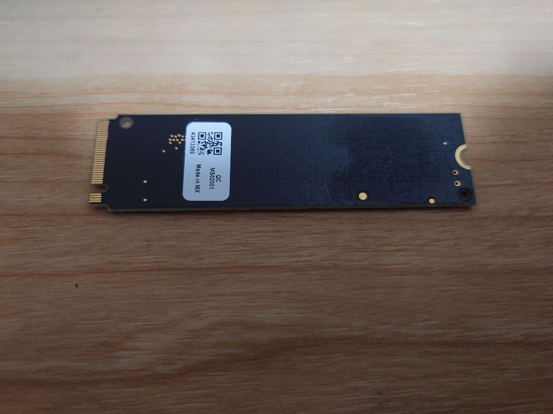 内蔵型SSD crucial NVMe ssd 500gb + sata ssd 525gb
