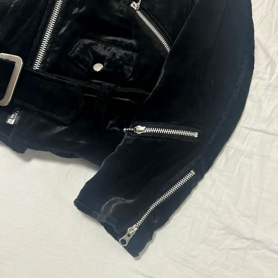 JUNYA WATANABE cdg ベロア ライダースジャケット FW2012