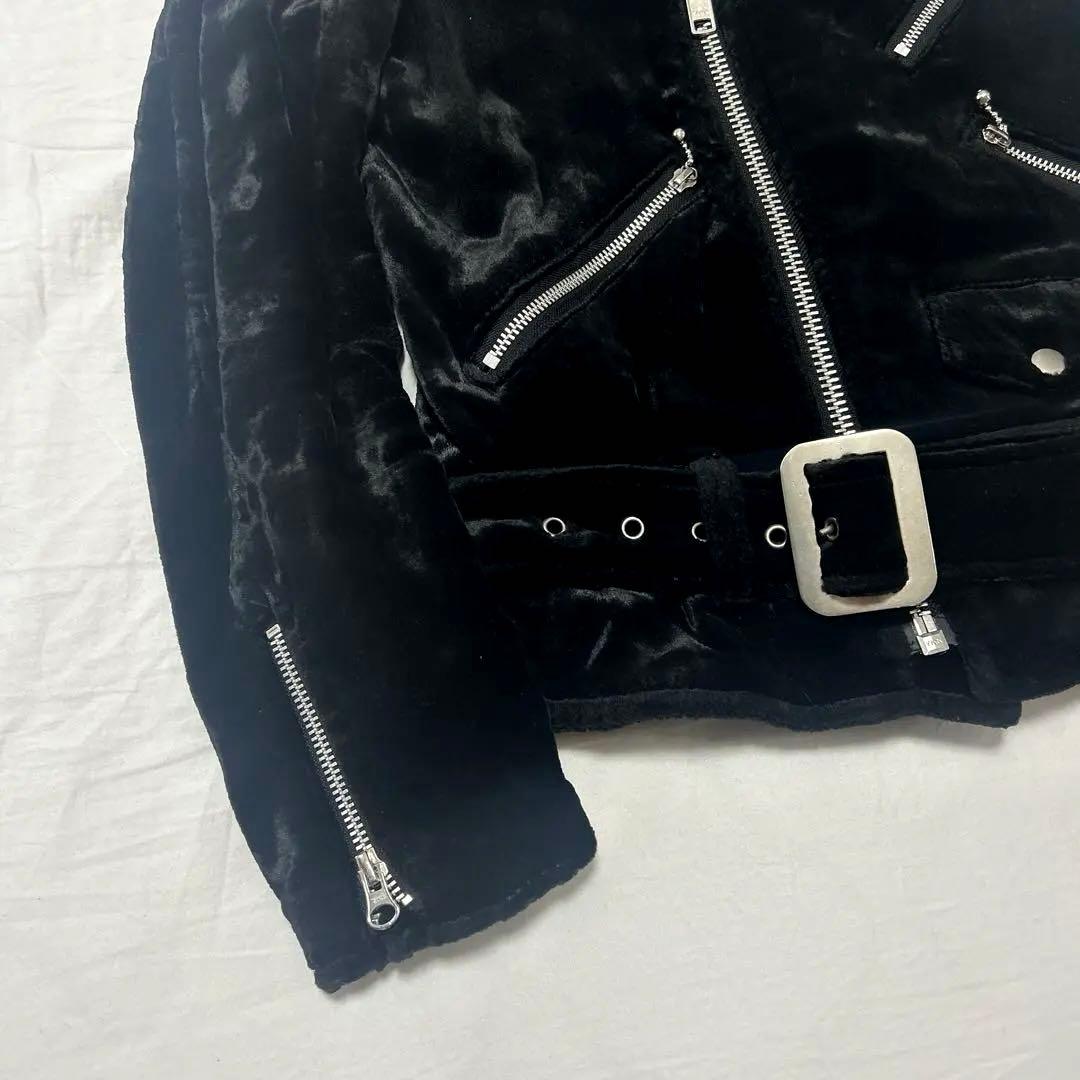 JUNYA WATANABE cdg ベロア ライダースジャケット FW2012