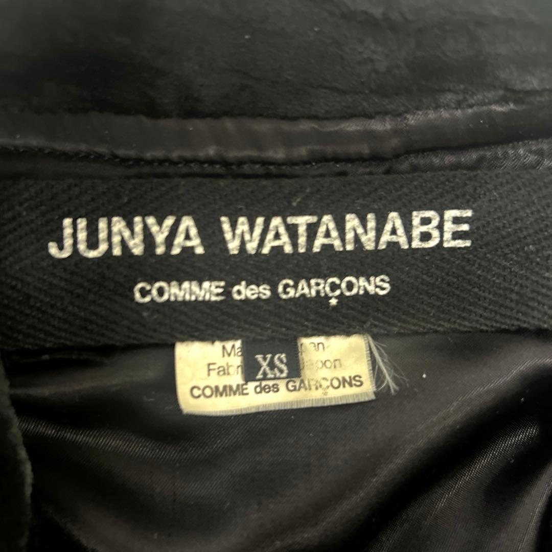 JUNYA WATANABE cdg ベロア ライダースジャケット FW2012