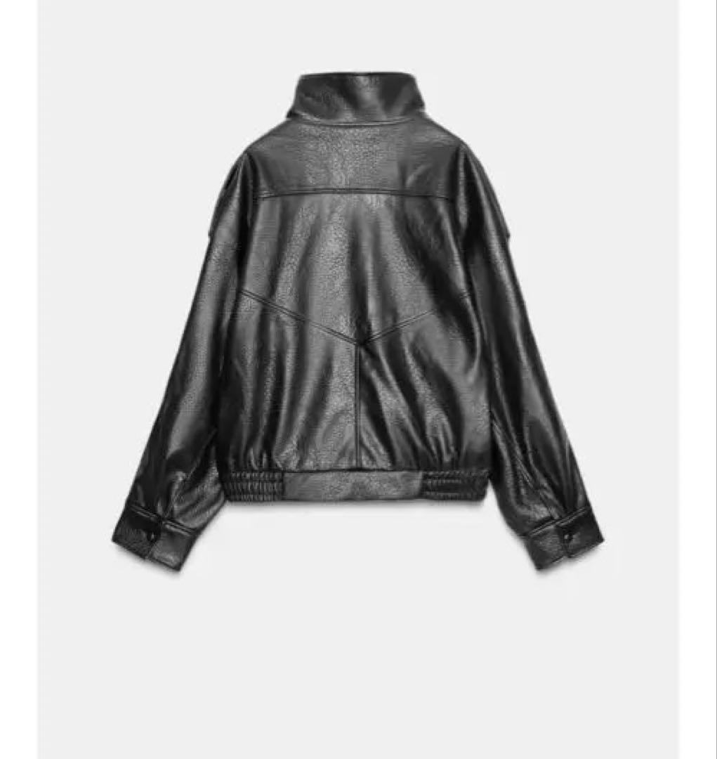 ZARA フェイクレザージャケット　ＸＳ