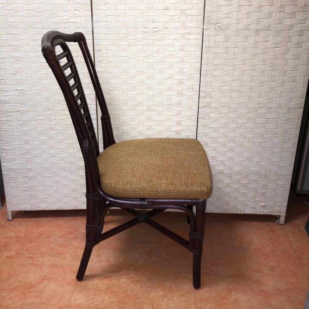 Casablanca　カサブランカ　ラタン　ダイニングチェア