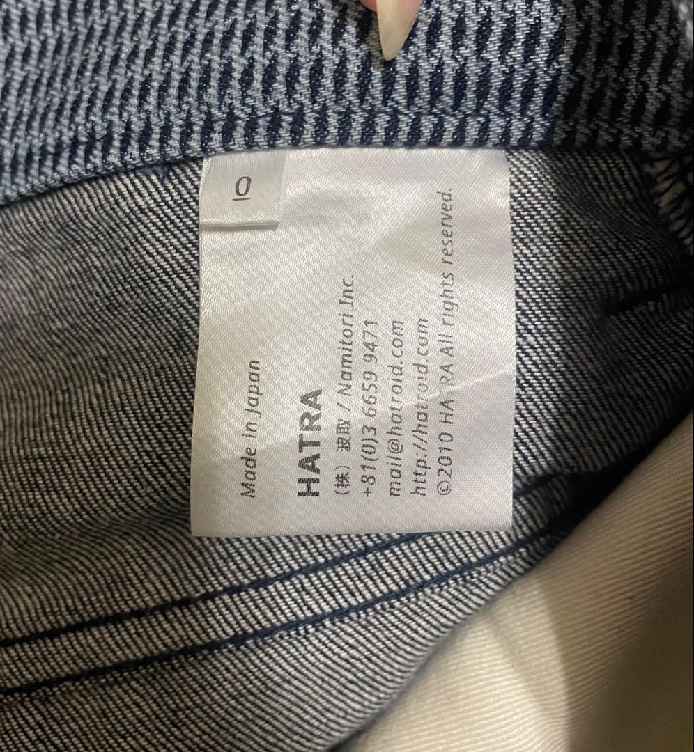 HATRA Mirage Bleach Denim タグ付き