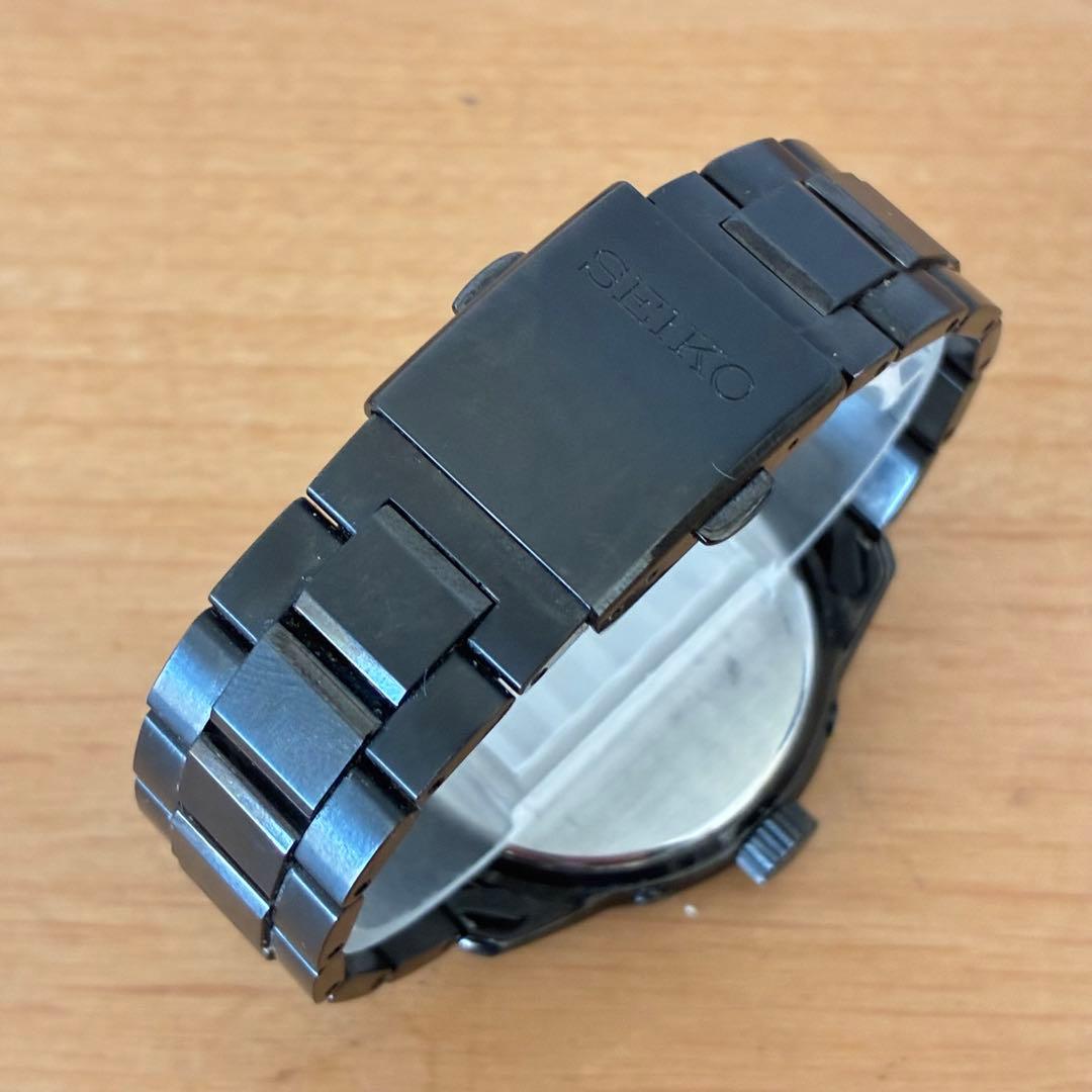 SEIKO セイコー 電波ソーラー ステンレス7B24-0BR0 アナログ 3針