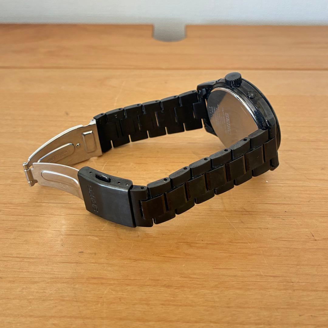 SEIKO セイコー 電波ソーラー ステンレス7B24-0BR0 アナログ 3針
