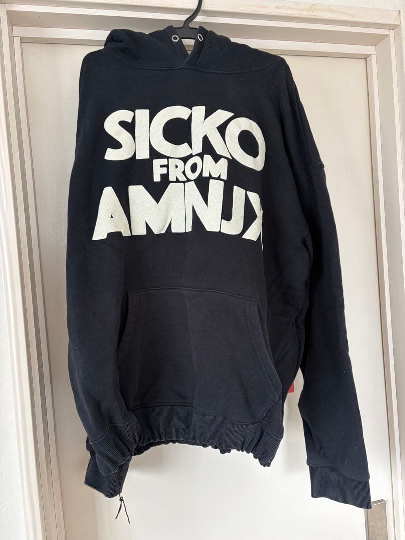 SICKOFROMAMNJXHOODIE 平本蓮着用 amnjxパーカー上 希少