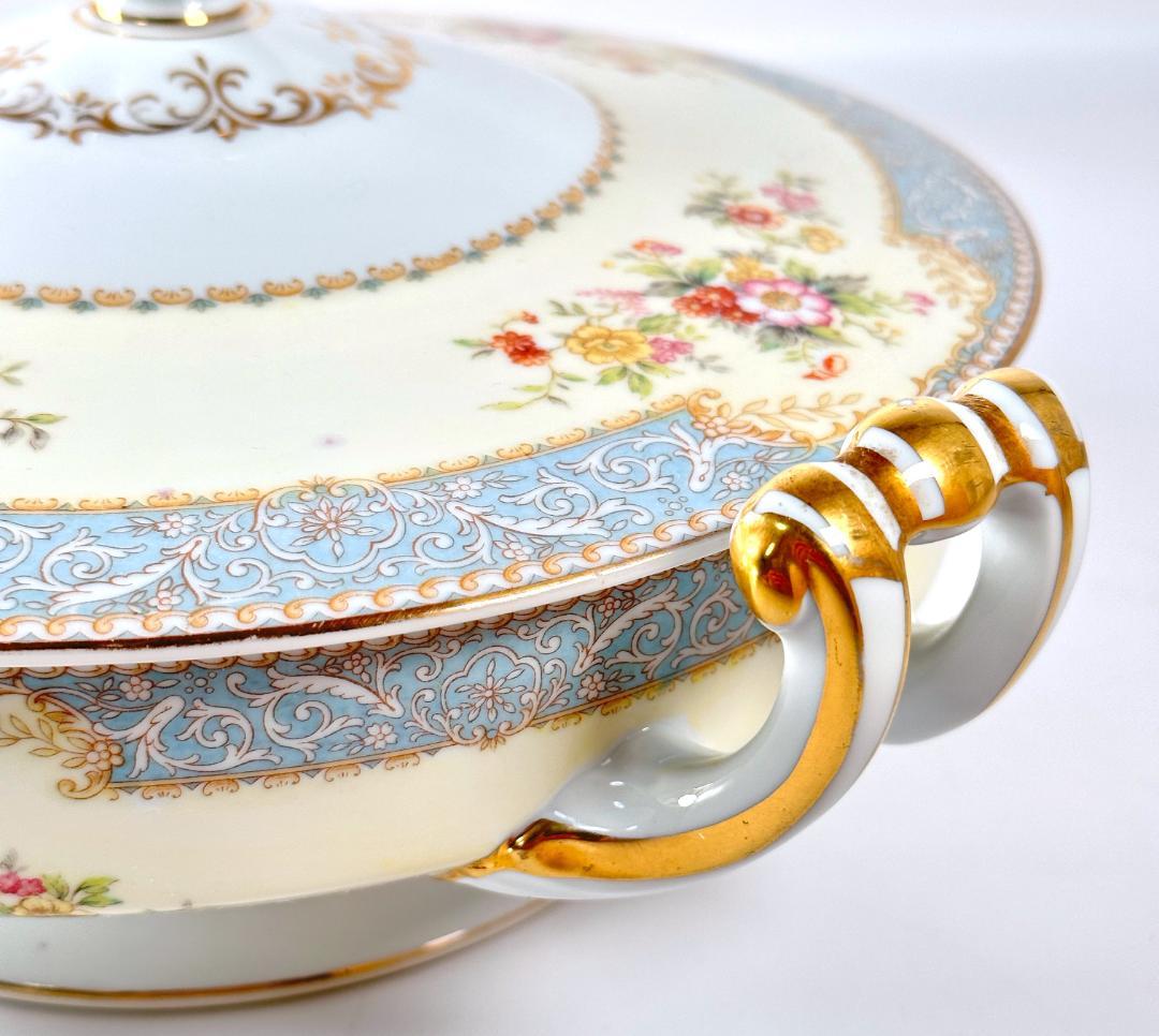 貴重！　Noritake　オールドノリタケ　ビンテージキャセロール　月桂樹M印