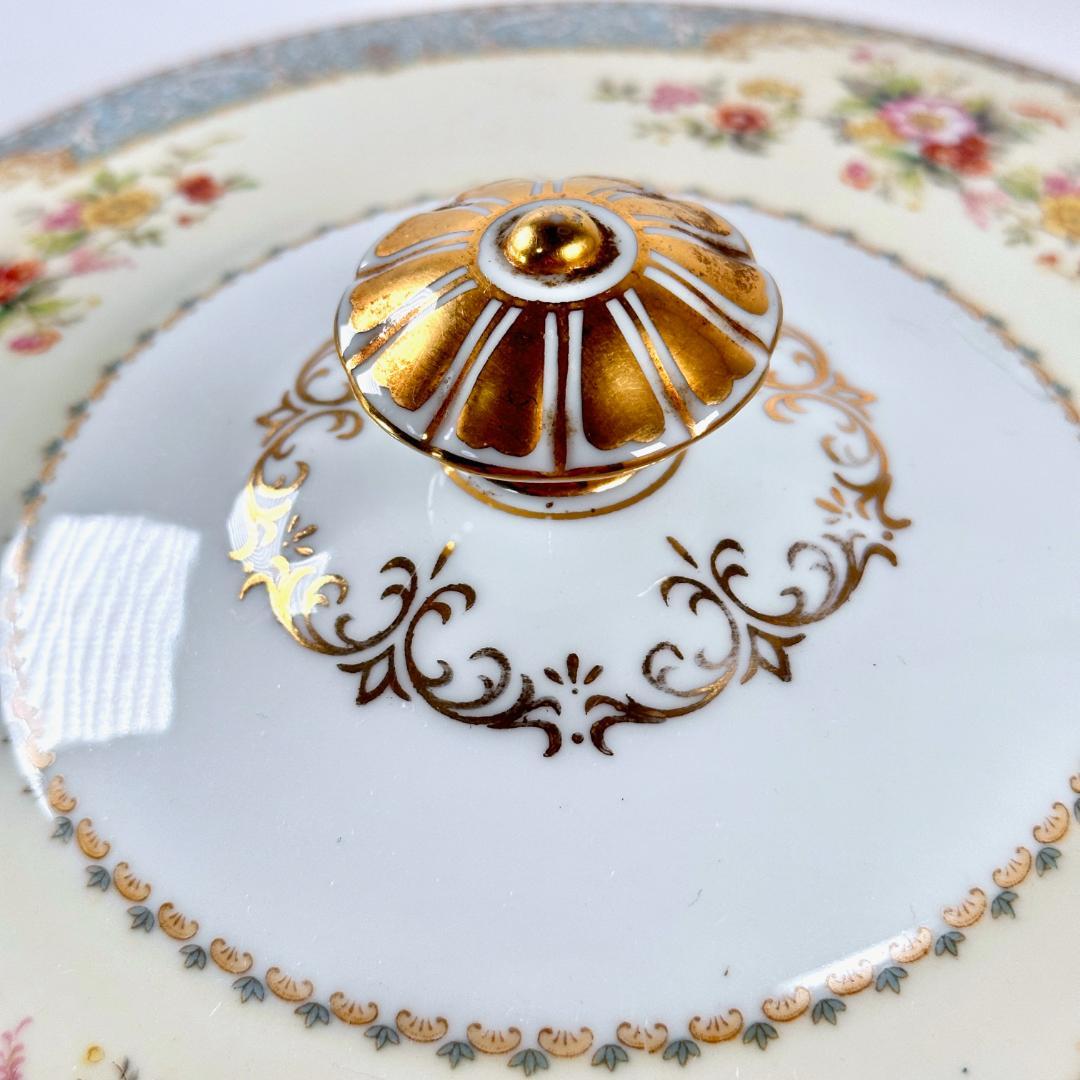 貴重！　Noritake　オールドノリタケ　ビンテージキャセロール　月桂樹M印