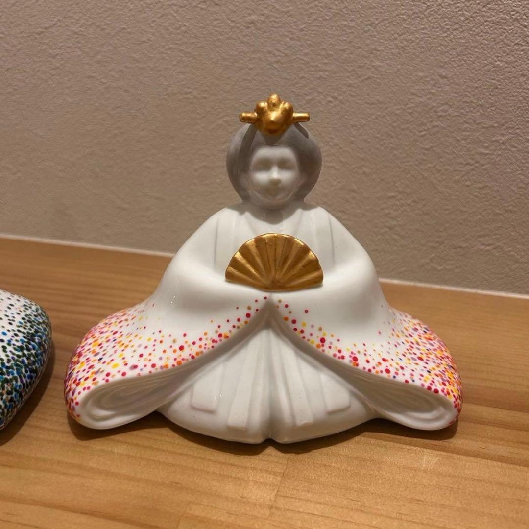【期間限定値下げ中！】ポーセラーツ　お雛様　ハンドメイド