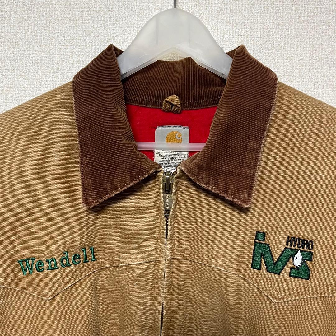 carhartt サンタフェジャケット 企業ロゴ