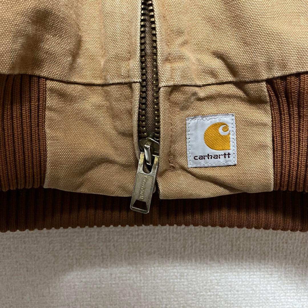 carhartt サンタフェジャケット 企業ロゴ