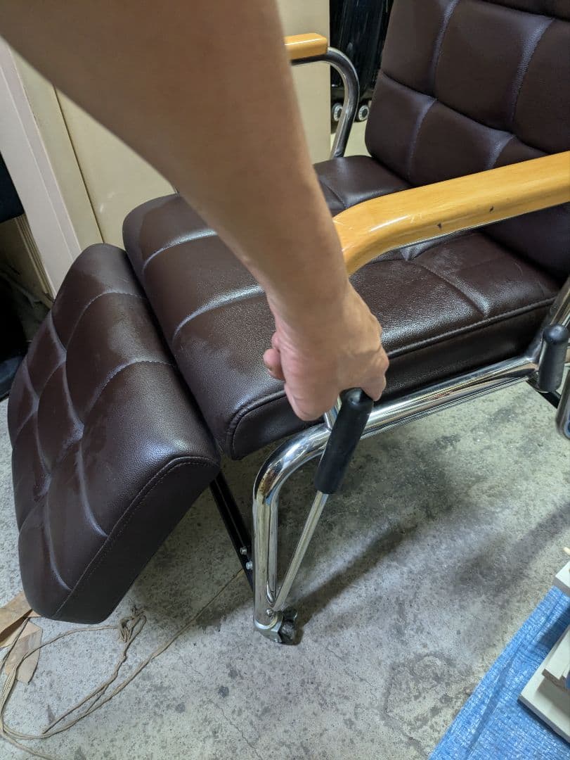 引き取り限定 移動式シャンプー台 移動式チェアー セット売り