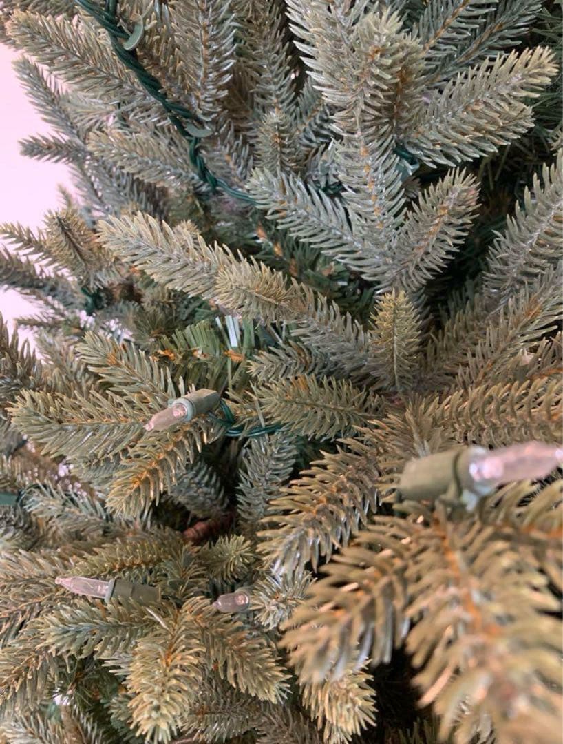 コストコ　クリスマスツリー　228㎝　電飾付き