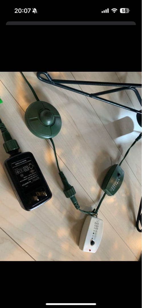 コストコ　クリスマスツリー　228㎝　電飾付き